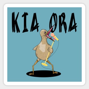 Kiwi Kia Ora Magnet